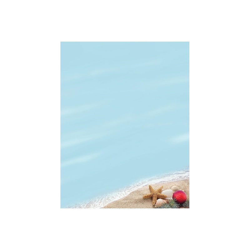 أوراق عظيمة! ورق ذو رأسية Beachy Holiday، عدد 80، 11 بوصة × 8.5 بوصة (2017017)